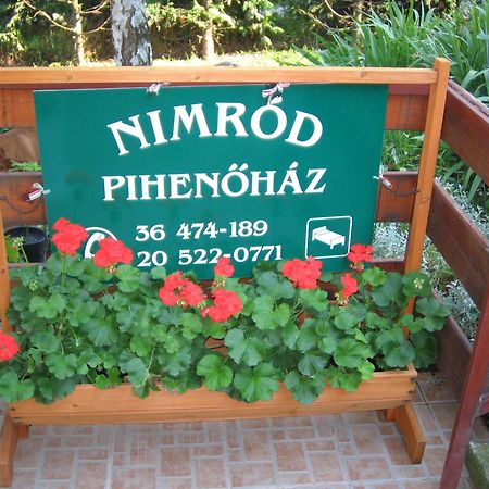 Hotel Nimrod Pihenohaz à Egerszalók Extérieur photo