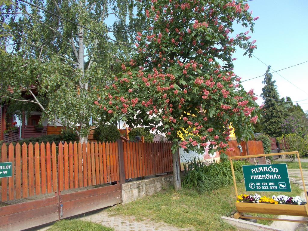 Hotel Nimrod Pihenohaz à Egerszalók Extérieur photo